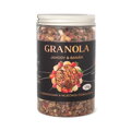 Granola Jahody & Banán s lieskovcami a mliečnou čokoládou (170g) (balenie 4ks)