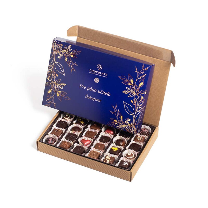 Darčekový box praliniek 30 (300g) Pre učiteľa