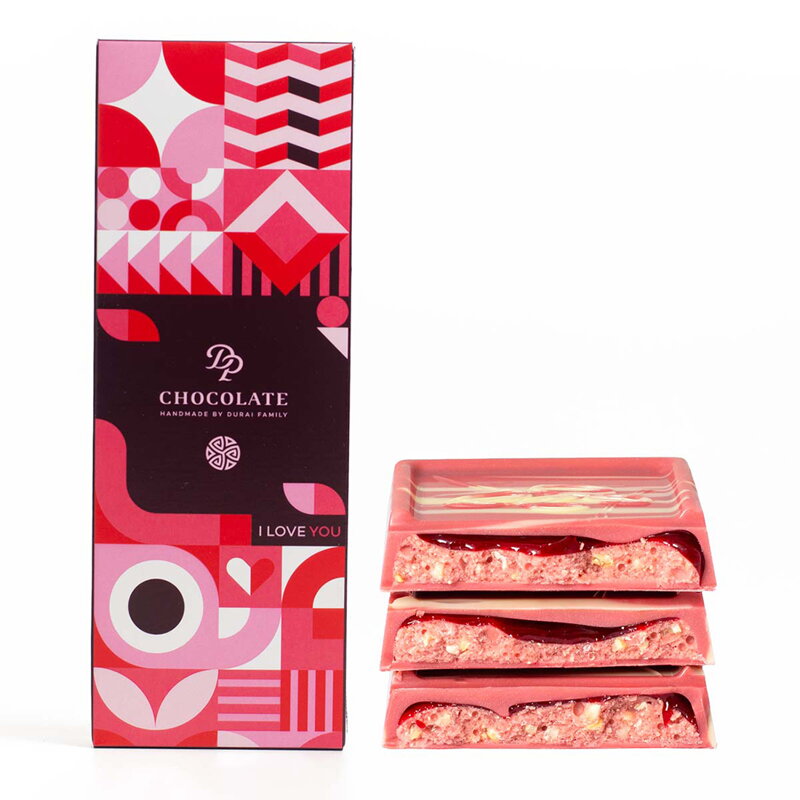 Creamy Crunch Love – Malinová s kešu orechmi (100g)